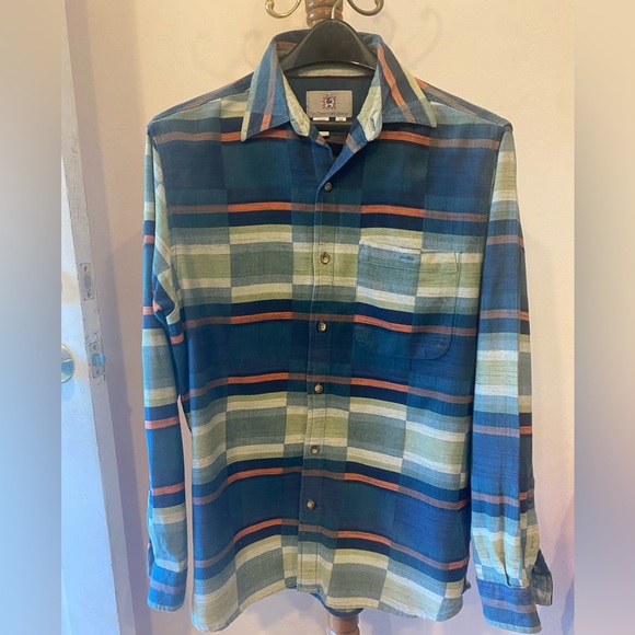 Men’s MEDIUM ‘THE TERRITORY AHEAD’ FLANNEL SHIRT - Picture 2 of 6